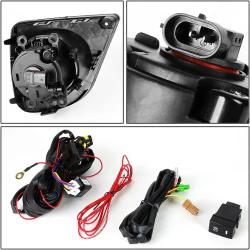 Vista 4 de DNA MOTORING FL-ZTL-193-CH - Luz antiniebla para el lado del conductor y del pasajero, mejora la visibilidad