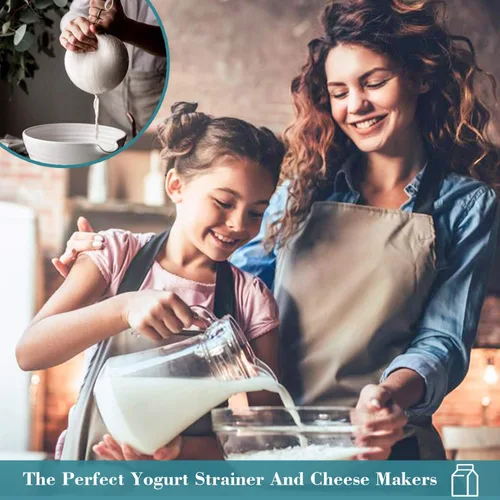 Vista 7 de Bolsa de leche de nuez reutilizable, paquete de 3 bolsas de estopilla de 12 x 10 pulgadas para colar leche de almendra/soja, colador de yogur