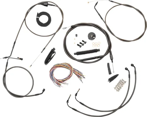 Vista 2 de La cortadoras la-8010kt2 – 08 M completo – Cable y Kit de línea de freno para manubrio de medianoche