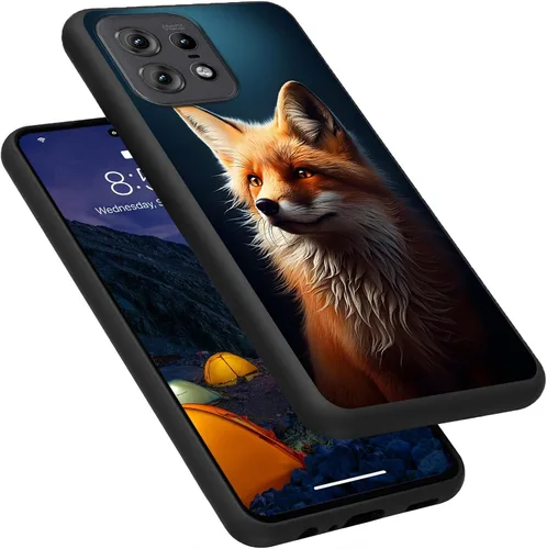Vista 185 de Funda para Motorola Moto G Play 4G 2024, delgada y ligera, de silicona de TPU suave, color negro, ultrafina, para Motorola Moto G Play 4G 2024, Art
