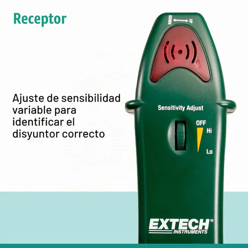 Vista 6 de Extech CT80 comprobador de carga de circuito AC con GFCI/AFCI