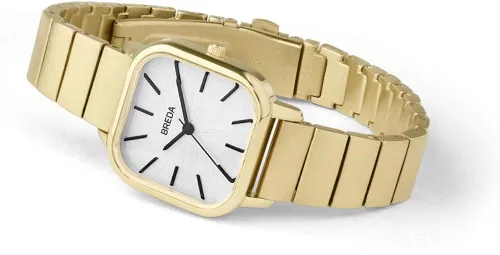 Vista 2 de Breda Esther 1735 - Reloj de pulsera cuadrado con pulsera de acero inoxidable 1024in Esther