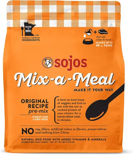Vista 9 de sojos Raw de pre-mix Natural Seco Freeze Dried – Comida para Perro