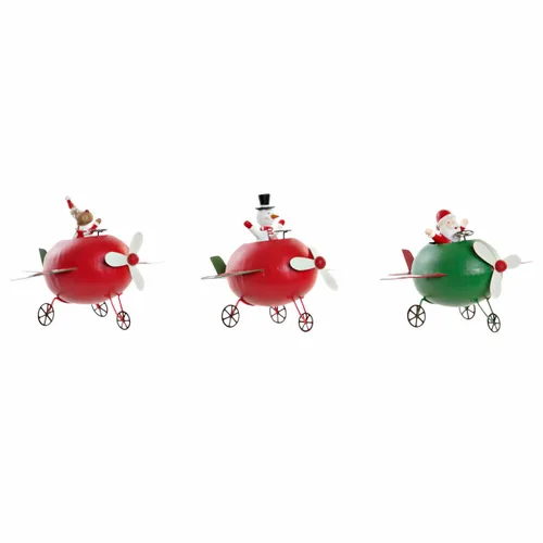 Vista 2 de Adorno Navideño DKD Home Decor Metal Reno (19 x 14 x 13 cm) (3 pcs)