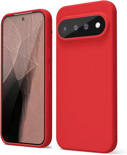 Vista 87 de oakxco para Google Pixel 6A Funda de teléfono de silicona líquida, diseño estético lindo y delgado para mujer y niña, cubierta de gel suave, lisa