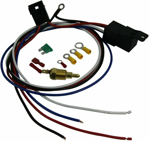 Vista 5 de Radiador de aluminio de alto rendimiento compatible con Ford Mustang GT LX 5.0L 302 V8 de 1975-1993, radiador de 3 filas + cubierta/ventilador + kit