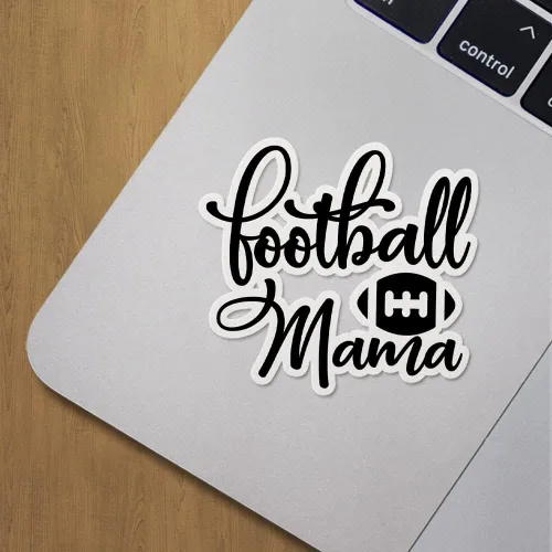 Vista 2 de Adhesivos de vinilo de fútbol para interiores (sin impermeabilidad), accesorios de teléfono portátil, casco, ventana de automóvil, taza tubérculo