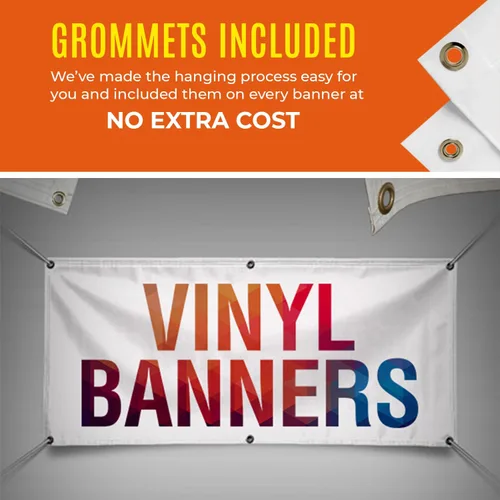 Vista 4 de Personalized Passion Cartel de vinilo de 1 x 4 pies – Cartel personalizado para negocios, graduación, fiestas de cumpleaños, uso en interiores