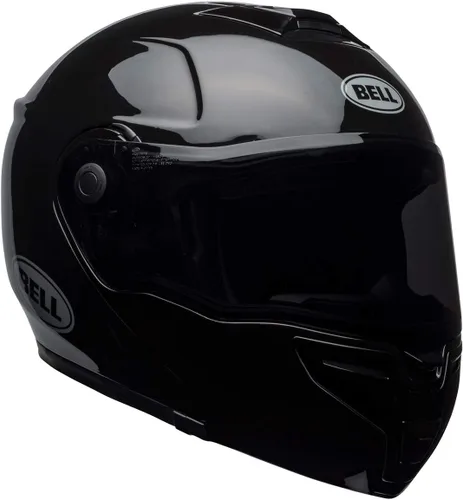 Vista 2 de Bell Helmets SRT Modular Street - Casco unisex para adulto, Modular, S, Negro satinado