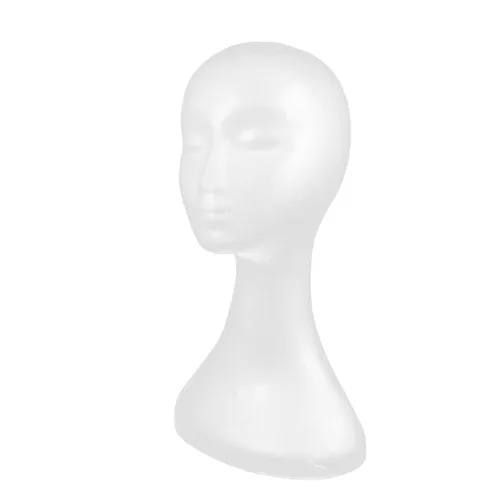 Vista 3 de Beavorty 2 unids gafas soporte de exhibición auriculares espuma maniquí cabeza maniquí cuerpo cuerpo humano modelo maniquí cabeza maniquí cabeza