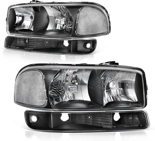Vista 59 de oEdRo Switchback - Conjunto de faros delanteros LED compatibles con Accord 2003 2004 2005 2006 2007 DRL, par de repuesto con carcasa negra