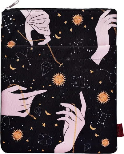 Vista 16 de Funda de libro para los amantes de los libros, protector de libros, fundas de libro para libros de tapa blanda, tela lavable, fundas de libro