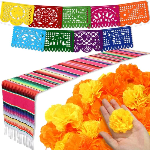 Vista 10 de Funtery - 60 decoraciones para el Día de los Muertos, decoraciones de altar