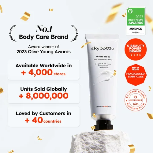 Vista 2 de Skybottle Crema de manos, manteca de karité y ácido hialurónico, jazmín y almizcle, 1.7 onzas Moisturizing care for dry hands, Fast-absorbing
