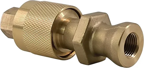 Vista 2 de RE7141F RE7141M Adaptador de tanque de propano para carretilla elevadora Conector de válvula de montaje