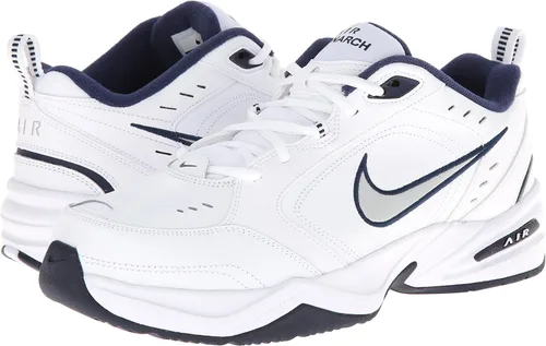 Vista 14 de Nike Mens Air Monarch IV WhiteBlack 415445 101