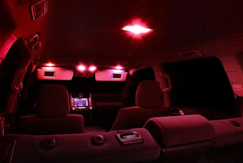 Vista 4 de XtremeVision LED interior para Subaru Legacy 2004-2014 (8 piezas) kit de LED interior rojo + herramienta de instalación