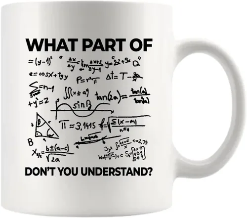 Vista 10 de ¿Qué parte de no entiendes? Regalos para ingenieros divertidos, profesor de matemáticas sarcástico, estudiante de ingeniería, artículos de bebida