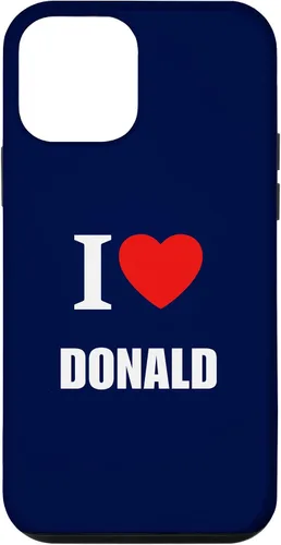 Vista 16 de Cute I Love Heart Donald Parents Wife Husband Girl Boy Case for iPhone 16