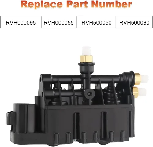 Vista 5 de Suministro de bloque de válvula de suspensión neumática compatible con Range Rover 2006-2013 Repuesto para Land Rover Discovery 3/LR3 2005-2009