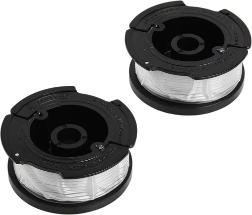 Vista 6 de BLACK+DECKER Cortacésped eléctrico con bobina de repuesto para línea de recorte, autoalimentado de 30 pies, 0.065 pulgadas, paquete de 2