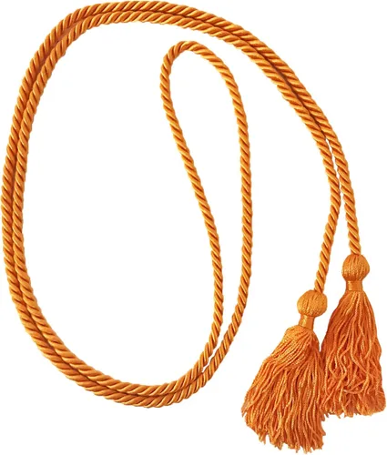 Vista 98 de Cordón de honor de graduación para graduaciones universitarias, escuela secundaria y más duradero y brillante (oro antiguo) - Paquete de 10