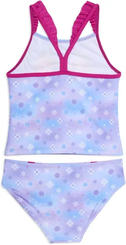 Vista 2 de Disney Princess Anna Elsa - Conjunto de traje de baño para niñas y niños pequeños