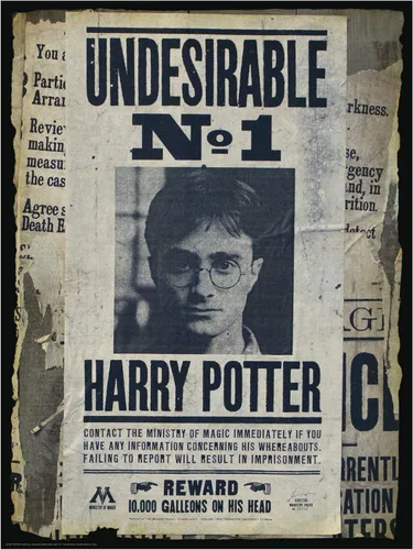 Vista 3 de University Games U08568 Harry Potter Wanted Scratch Off Puzzle
