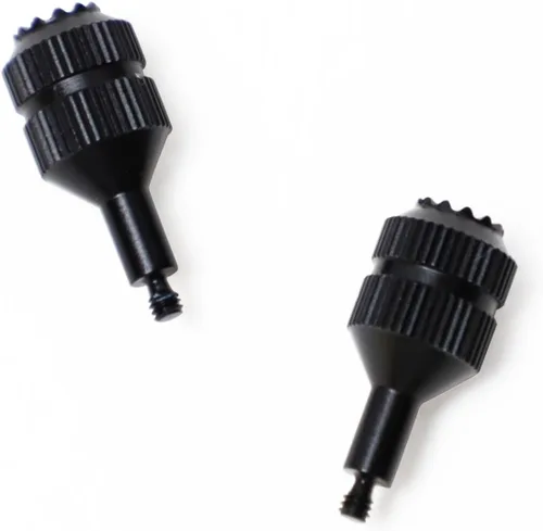 Vista 3 de CAPART Palillos de aluminio para DJI FPV RC 2 y DJI RC Pro Controller, joysticks reemplazo Thumb Rocker (negro)