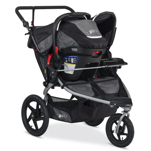 Vista 4 de BOB Gear Adaptador de asiento de coche infantil para cochecitos BOB Duallie Jogging