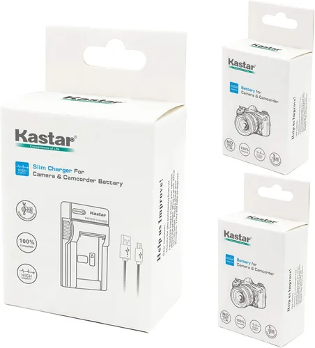 Vista 5 de Kastar Batería (X2) y cargador USB delgado para URC 11N09T NC0910 RLI-007-1 MX-810 MX-880 MX-890 MX-950 MX-980 Mandos a distancia universales