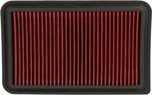 Vista 4 de Auto Dynasty Filtro de panel de aire del motor de repuesto compatible con Maz 2 2011-2014 1.5L, alto flujo, reutilizable y lavable, color rojo