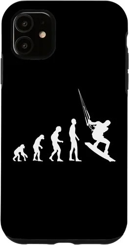 Vista 5 de iPhone 15 Kitesurf Evolution Kitesurfing Kitesurfer Funny Case