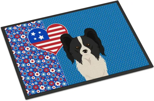 Vista 74 de Caroline's Treasures WDK5119JMAT Airedale Terrier USA - Tapete para interiores o exteriores, 24 x 36 pulgadas, tapete para puerta delantera