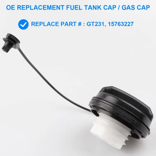Vista 2 de Tapa de gasolina, tapa del depósito de combustible de repuesto GT231, 15763227 compatible con Chevy GMC Cadillac Oldsmobile Pontiac - Silverado