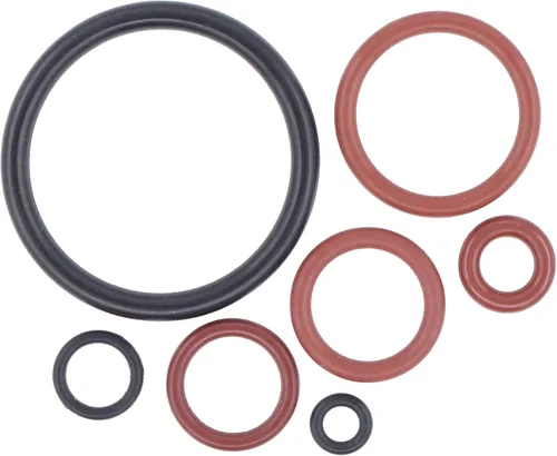 Vista 3 de MOTOKU Kit de sello de anillo O para manguera de refrigerante del sistema de enfriamiento del radiador para BMW 328i 330i 320i 325i