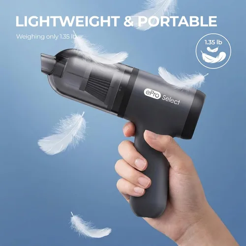 Vista 9 de Apical Life EV1395 Aspiradora inalámbrica de mano - 75W 12000Pa de succión fuerte, tiempo de funcionamiento de 14-24 minutos, recipiente de polvo