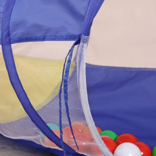 Vista 4 de Túnel de juego gateando para niños [túnel de arco iris portátil emergente] para niños, niños pequeños, niños y niñas, mascotas, perros y gatos