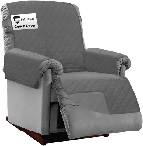 Vista 74 de Sofa Shield - Funda para sofá Loveseat con correa patentada, protector de cojín, funda reversible diseñada en EE. UU. resistente a manchas