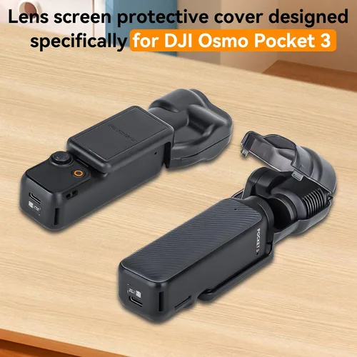 Vista 2 de Bolsillo 3 Funda Protectora Gimbal Protector Lente Capucha Pantalla Cubierta Protectora para DJI Osmo Pocket 3 Accesorios