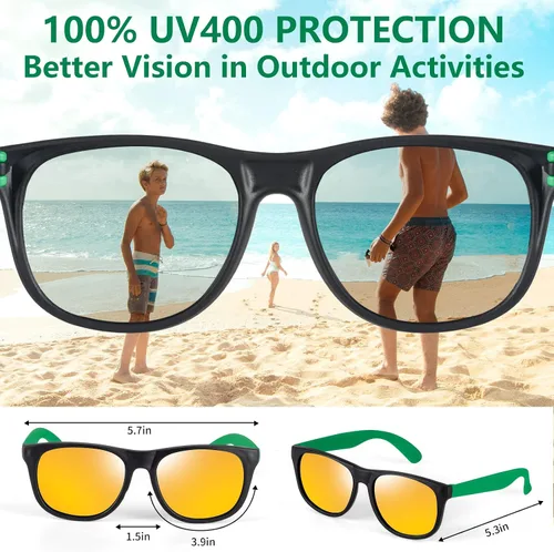 Vista 4 de Paquete de 36 lentes de sol de neón de 12 colores para niños, recuerdos de fiesta a granel para niños, adultos, niñas, estilo retro de los años 80