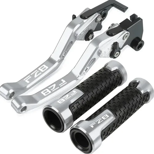 Vista 11 de Motorcycle Brake Clutch Levers Handle Hand Grips for YH FZ8 FZ-8 2010-2018