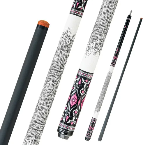 Vista 11 de KONLLEN Carbon Fiber Pool Cue,58 Inch 1.0-HU-32LG