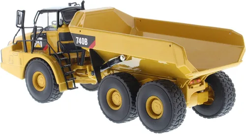 Vista 4 de DM DIECAST MASTERS Caterpillar 740B Camión articulado (cuerpo de volquete) Vehículo de la serie High Line