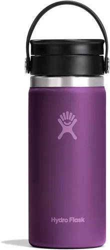 Vista 29 de Hydro Flask Flex Sip - Vaso de café de acero inoxidable aislado, antiderrames, a prueba de fugas, taza de café de viaje, 16 onzas, verde agave