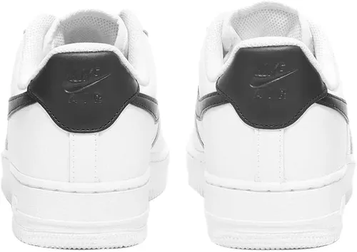 Vista 3 de Nike Tenis Air Force 1 '07 para mujer, color negroblanco, talla 7.5, Blanco
