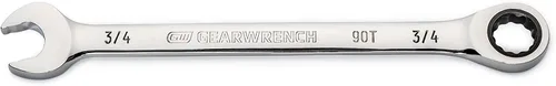 Vista 10 de GEARWRENCH Llave combinada de trinquete de 1" con arco oscilante de 4 grados y 12 puntos - 86953