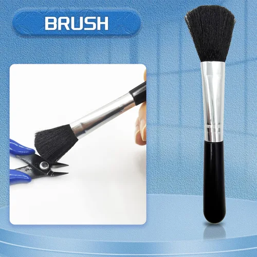 Vista 6 de Kit de herramientas de modelo profesional 10 en 1 para adultos, herramientas básicas con pinzas, pinzas, limas de aguja, barras de pulido