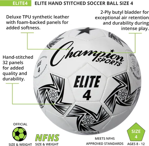 Vista 4 de Champion Sports Balón de fútbol Elite
