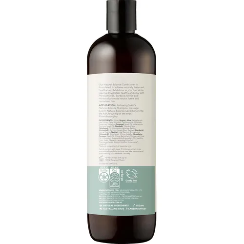 Vista 3 de Sukin Acondicionador Natural Balance